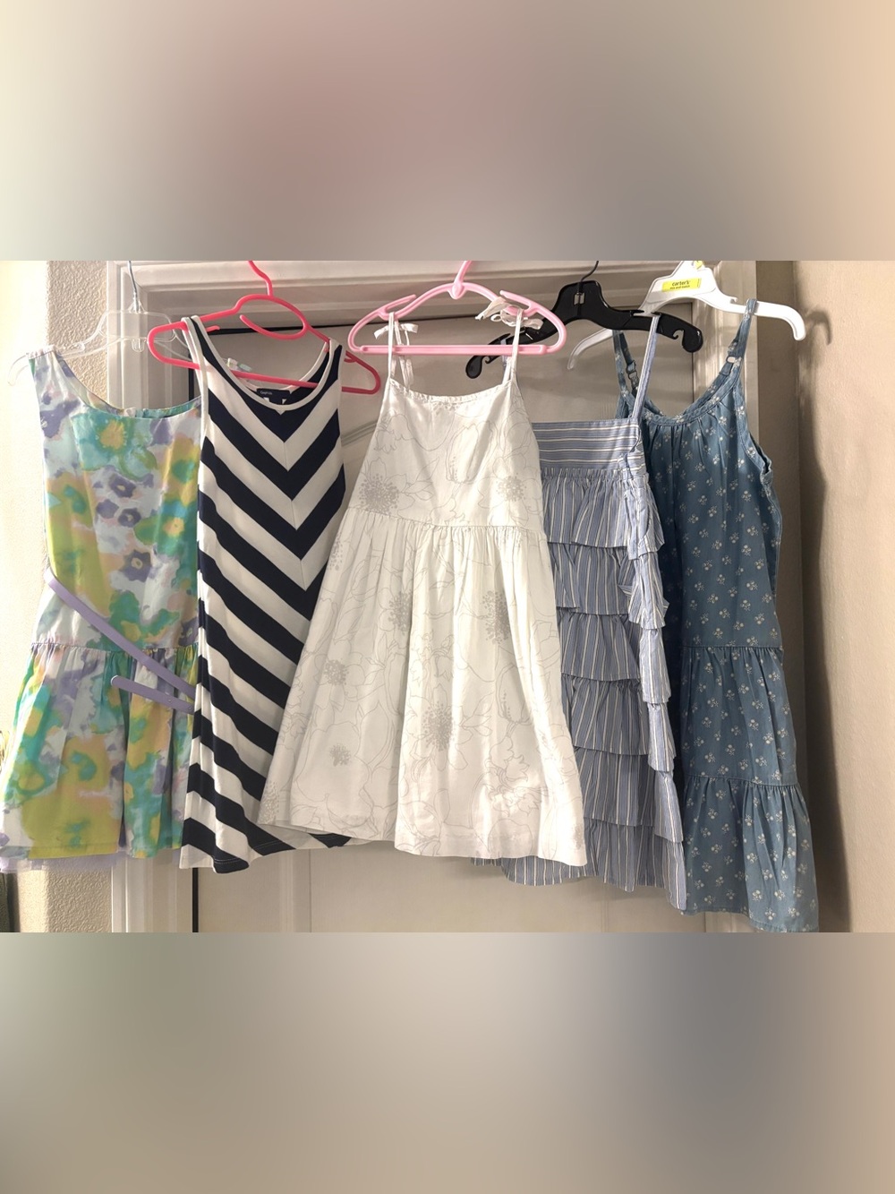 5 GAP Girls Dresses Size Small 6/7